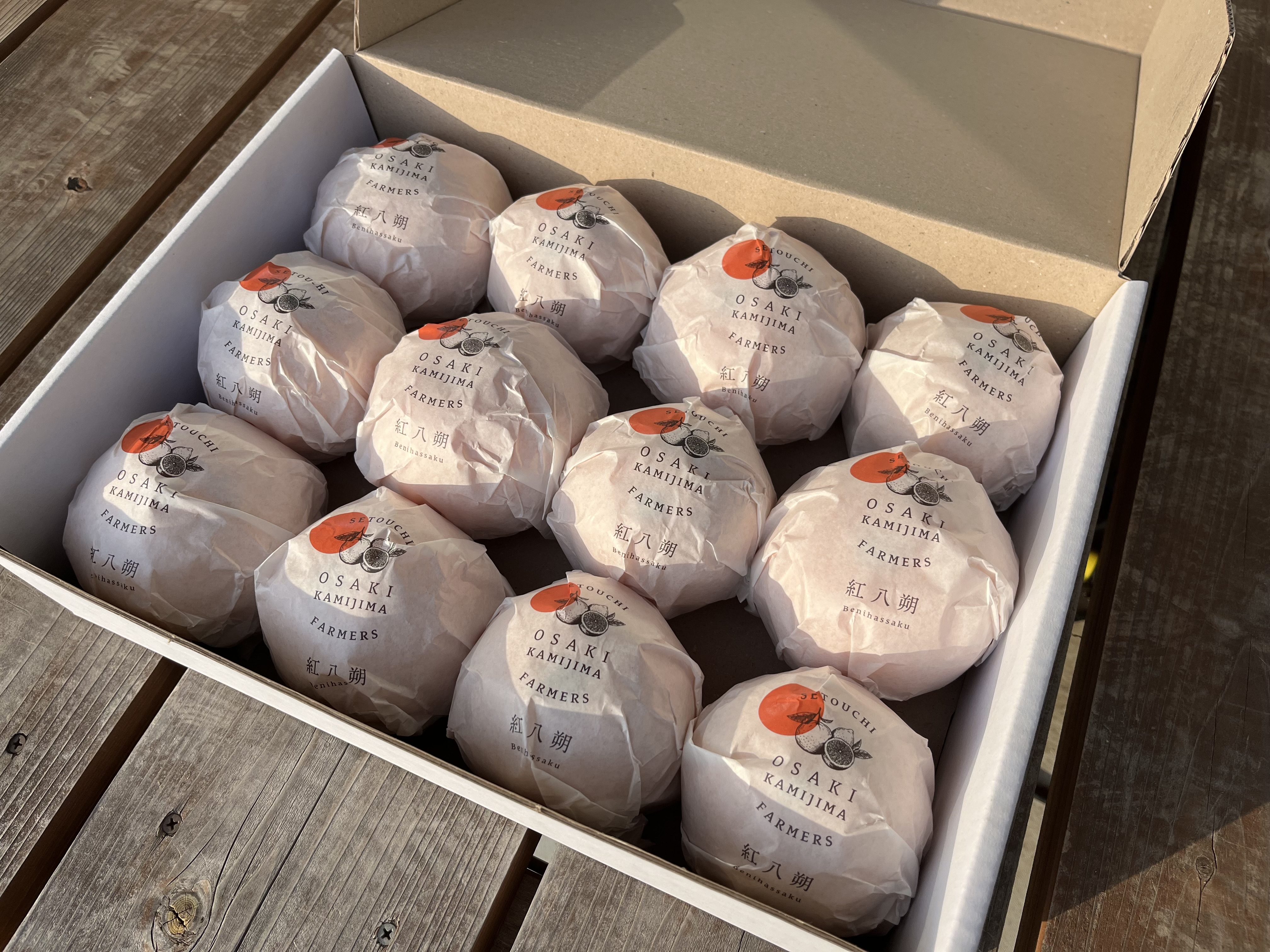 【特選贈答品】大崎上島産　完熟紅八朔　4キロ」のサムネイル画像_1